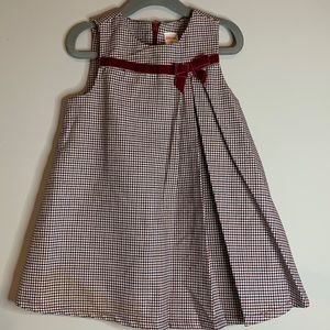 2T plaid dress